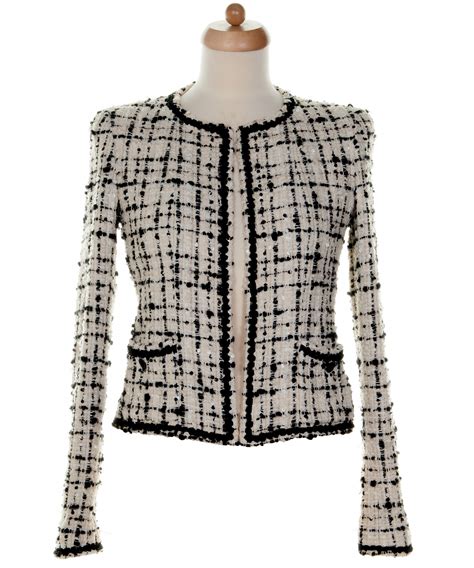 veste chanel noir tweed|Tweed, mixed fibers & neoprene , white & ivory — Fashion.